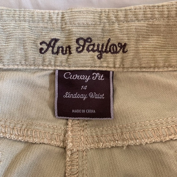 Ann Taylor Corduroy Pants - Picture 5 of 5